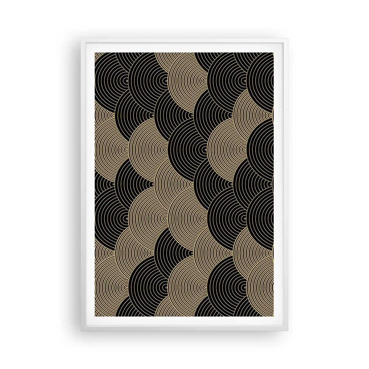 Plakat i hvid ramme - Enhed i mangfoldighed - 70x100 cm