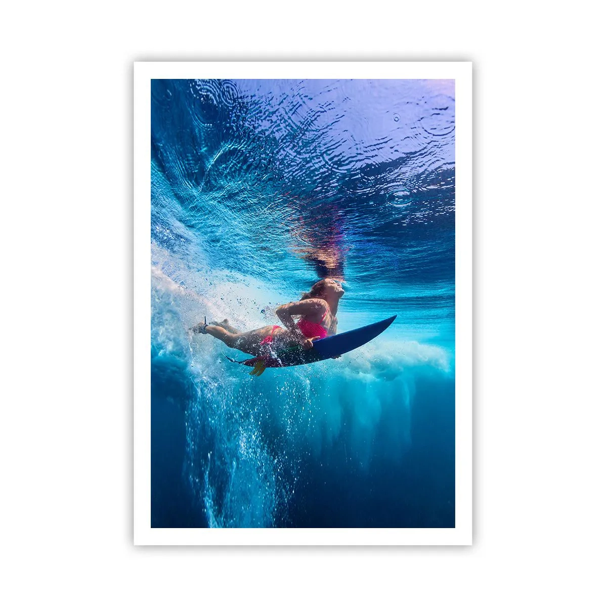 Plakat - Dybden af glæde - 70x100 cm