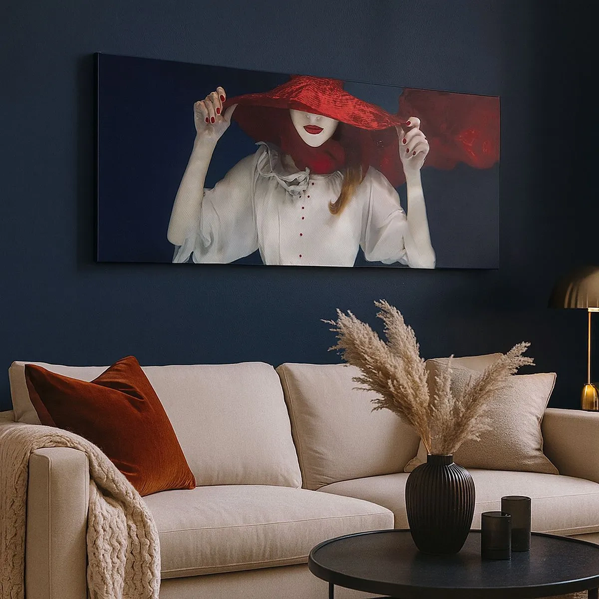 Lærredstryk - Billede på lærred - Vidunderkvinden - 100x40 cm