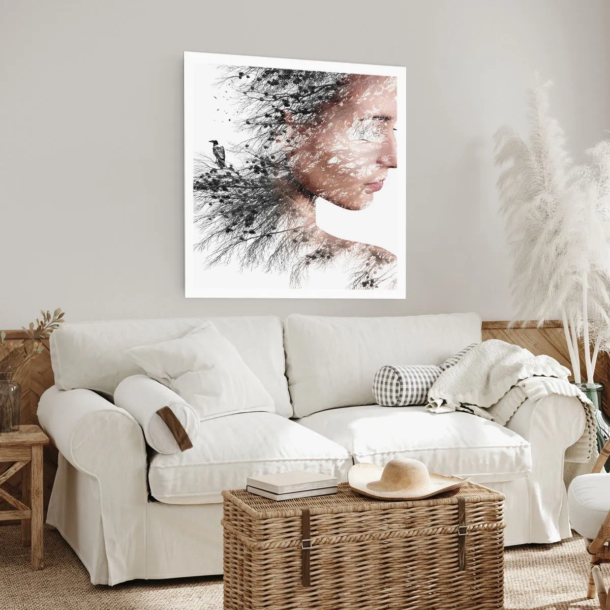 Plakat - Skovens ånd - 50x50 cm