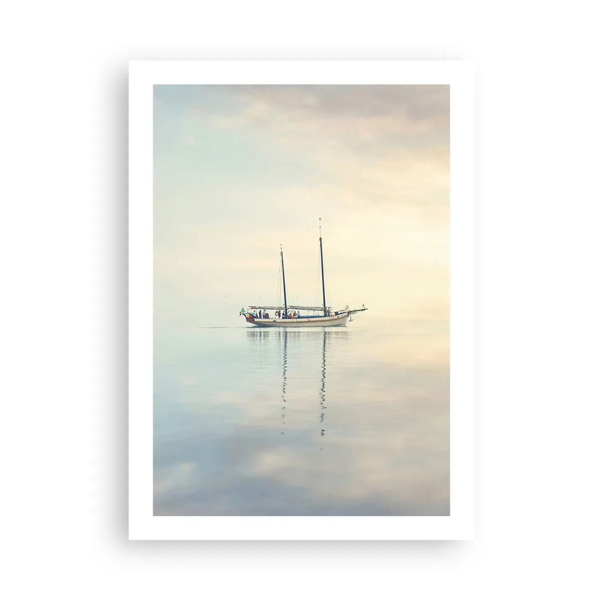 Plakat - I et hav af stilhed - 50x70 cm