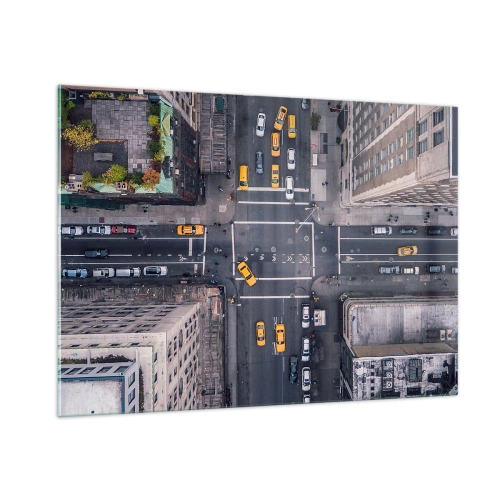 Billede på glas - Et enkelt valg - 100x70 cm