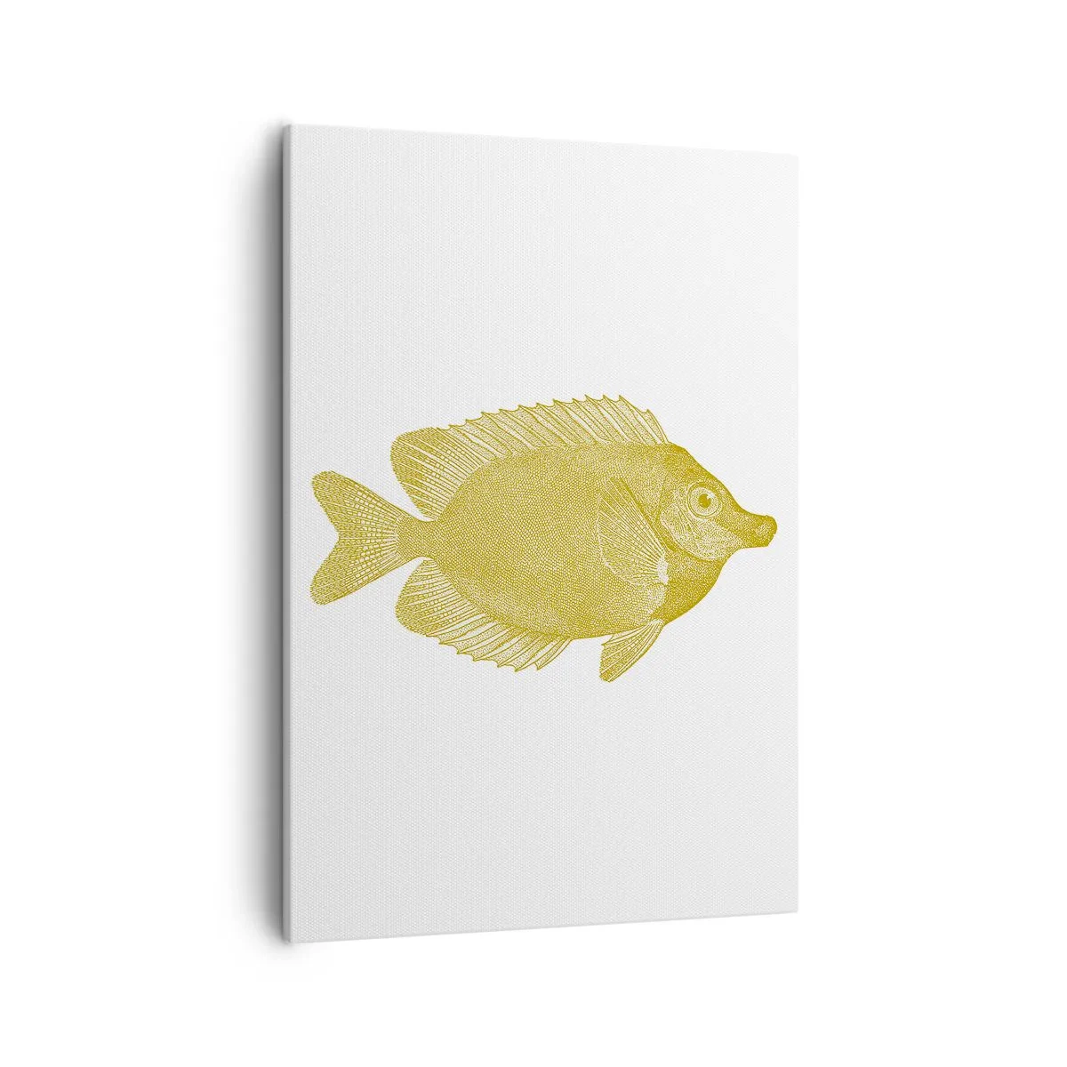 Lærredstryk - Billede på lærred - Fisk og det er det - 50x70 cm