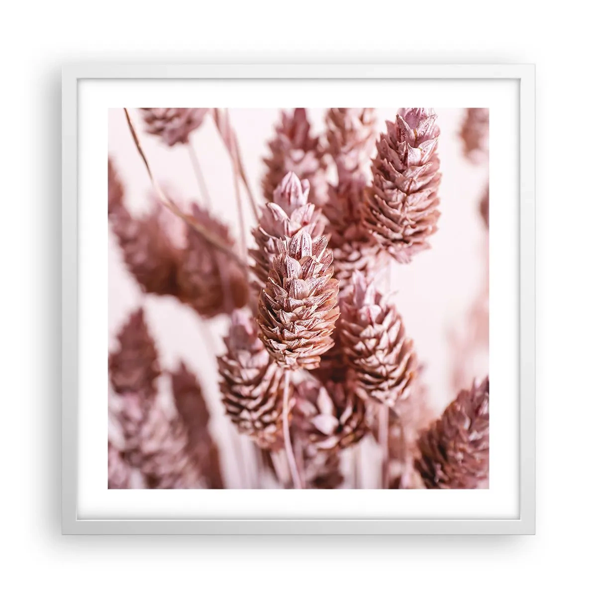 Plakat i hvid ramme - Tilsyneladende ubemærket - 50x50 cm