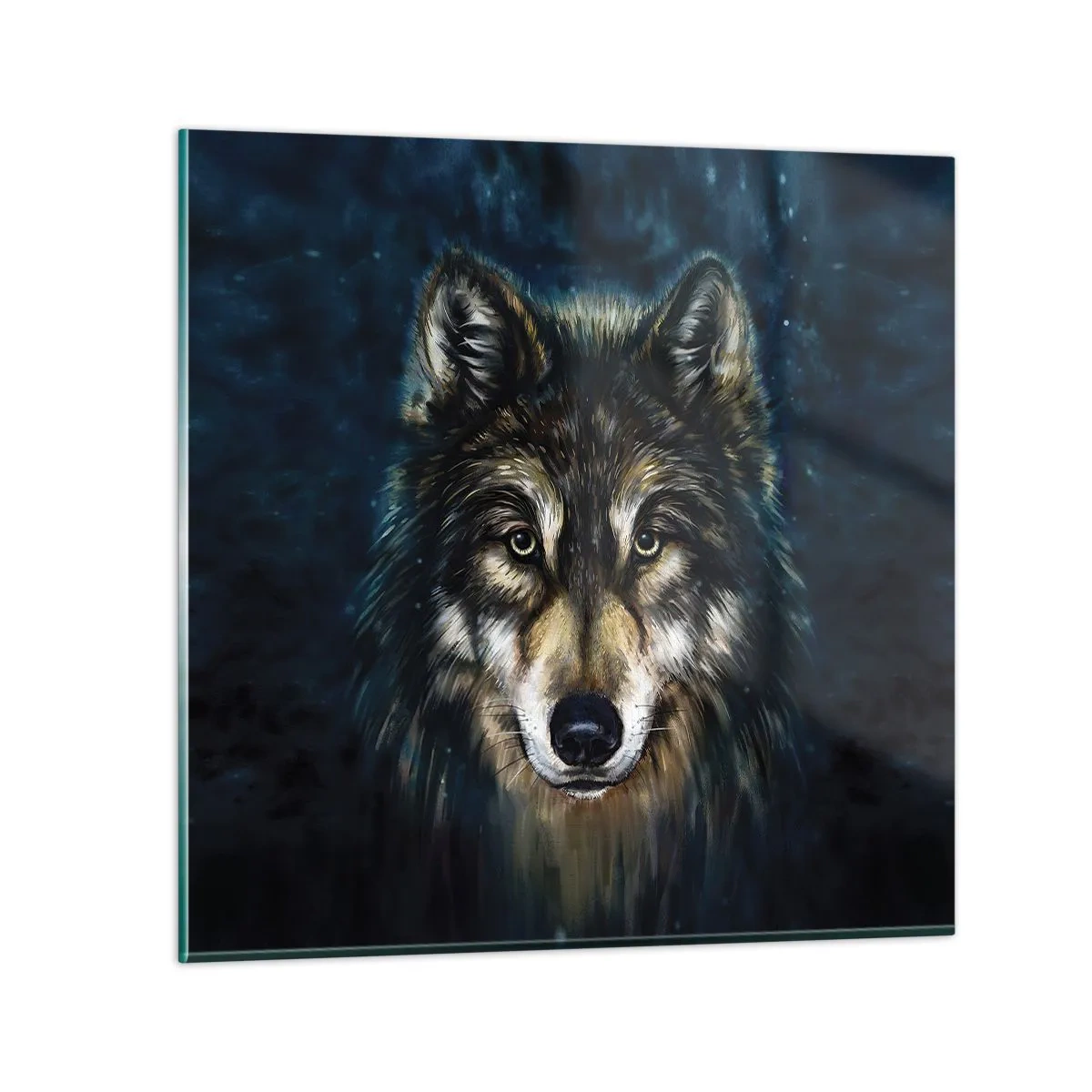 Billede på glas - Alfa? Og omega - 40x40 cm