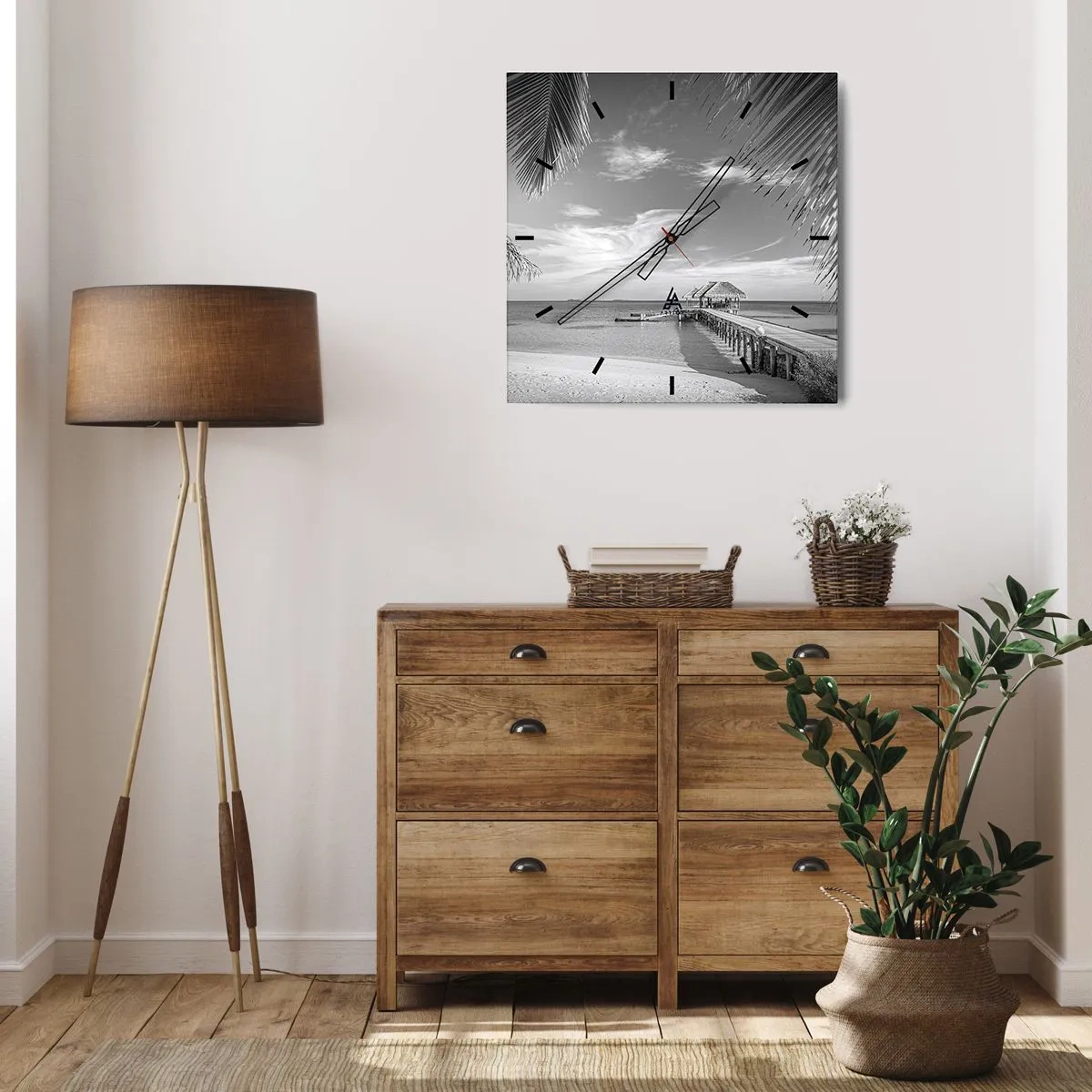 Vægur, Uret - Et minde eller en drøm? - 40x40 cm