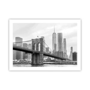 Plakat - New York stemning - 70x50 cm