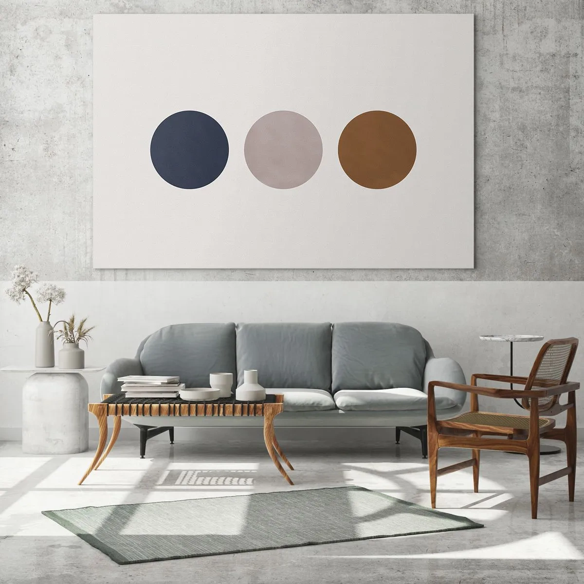 Billede på glas - Et symbol på perfektion - 120x80 cm