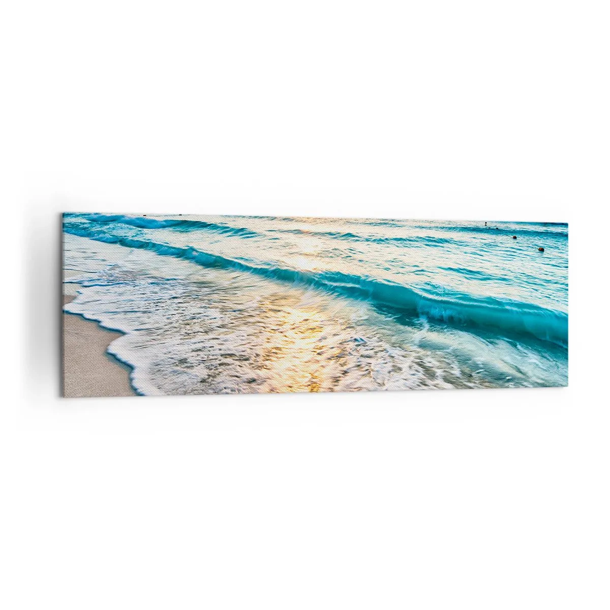 Lærredstryk - Billede på lærred - Et synspunkt, der er værd at have - 160x50 cm