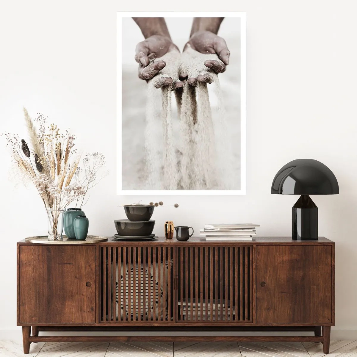 Plakat - Med disse hænder... - 40x50 cm