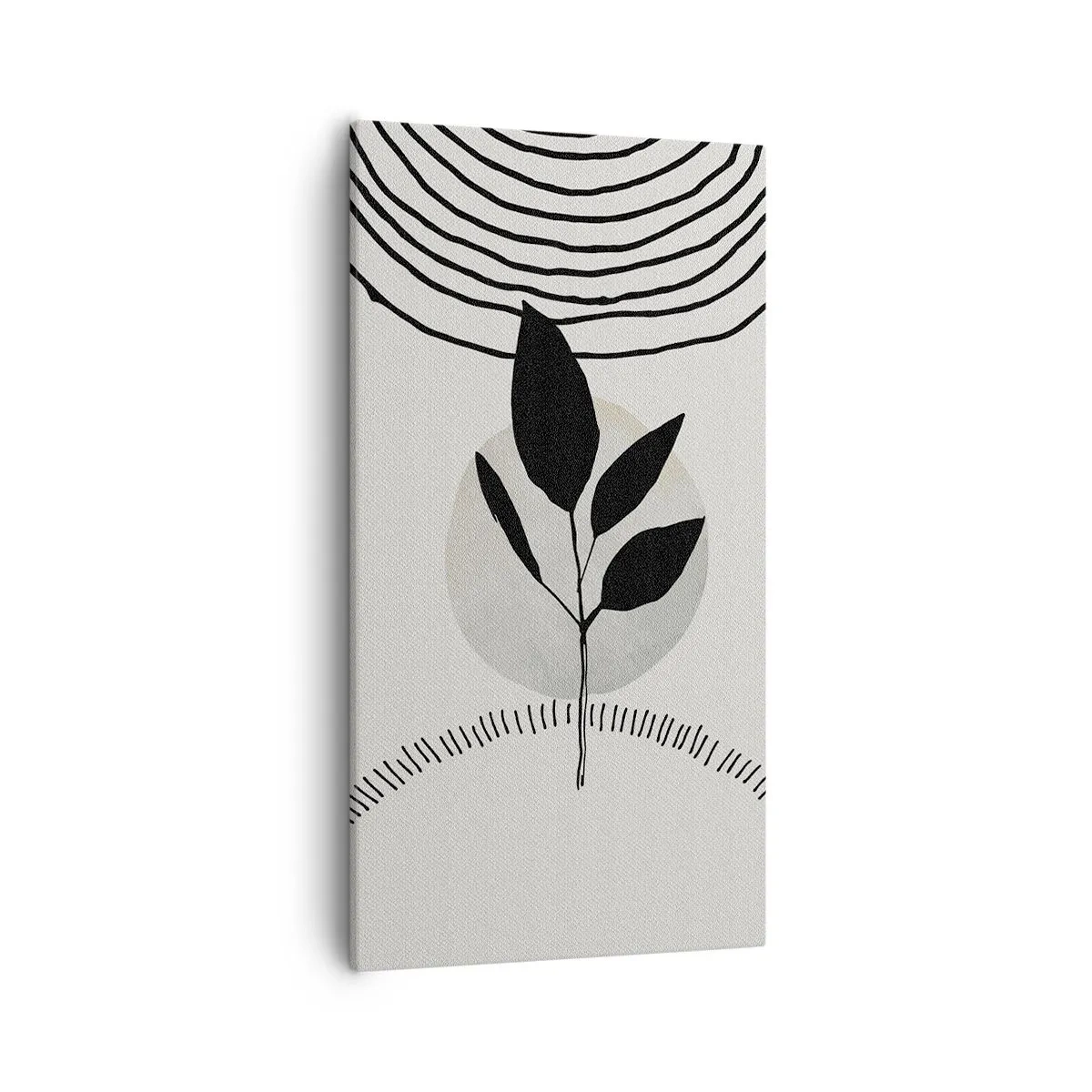 Lærredstryk - Billede på lærred - Komposition: naturens ritualer - 55x100 cm