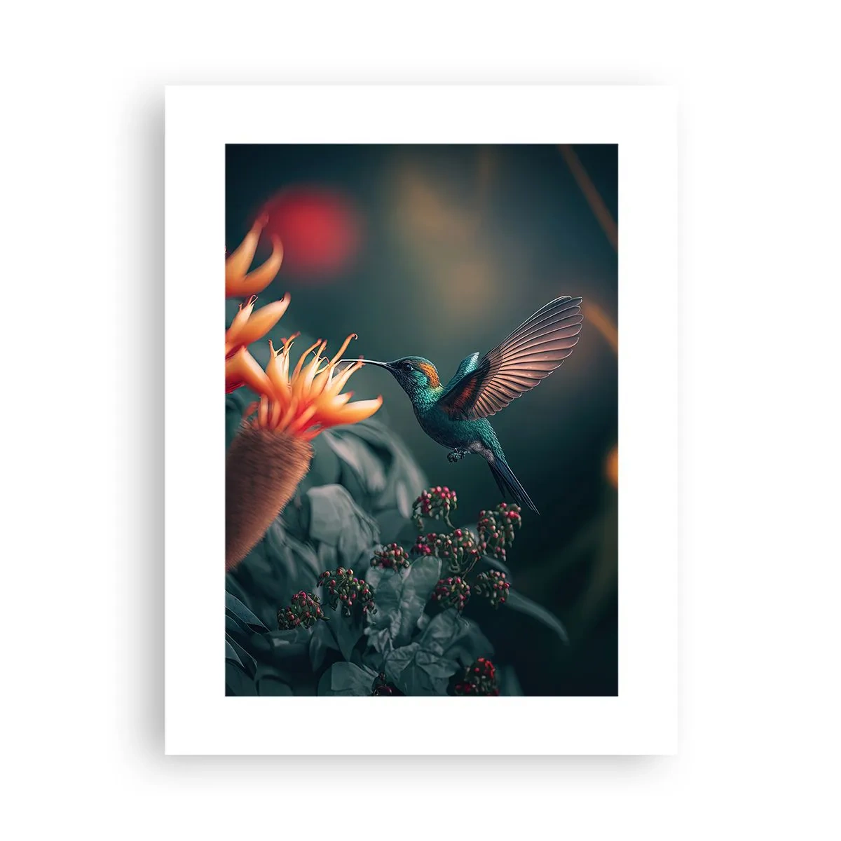 Plakat - Et virkelig farverigt liv - 30x40 cm