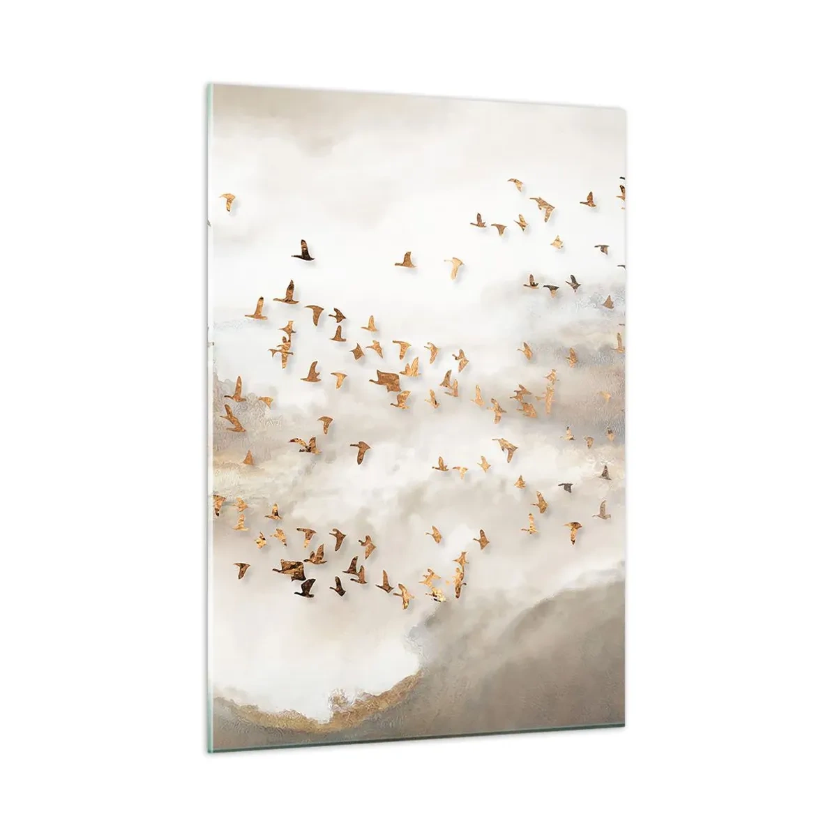 Billede på glas - Det er på tide... - 50x70 cm