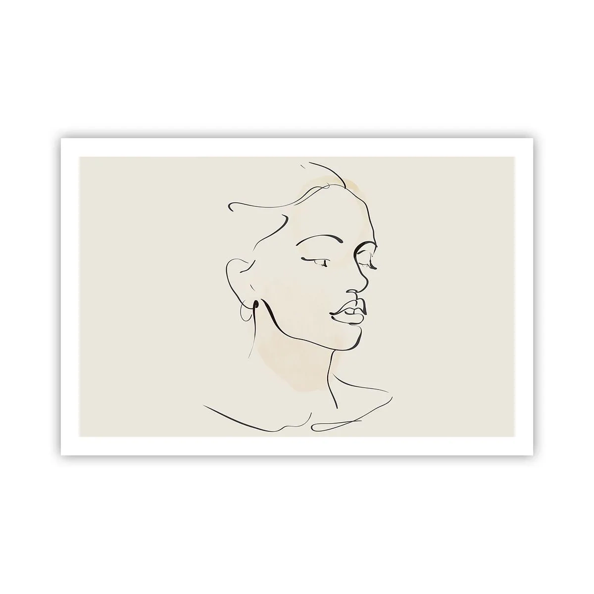 Plakat - En bestemt linje - 91x61 cm