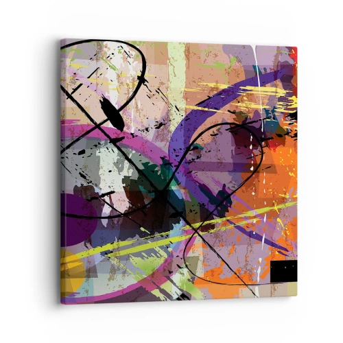 Lærredstryk - Billede på lærred - Kan være lige eller rundt - 30x30 cm