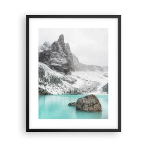 Plakat i sort ramme - På vagt - 40x50 cm