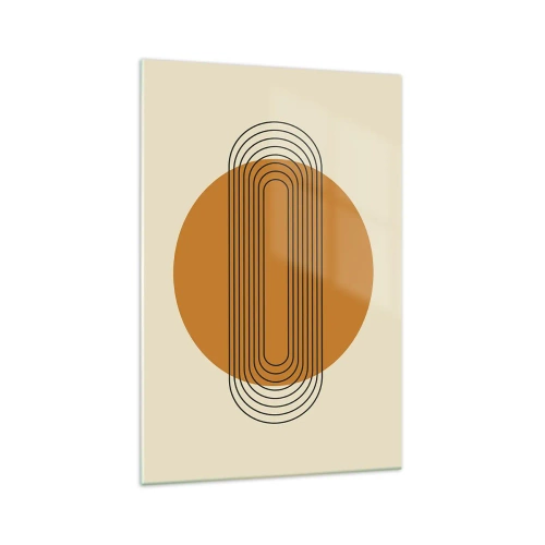 Billede på glas - Den perfekte plan - 70x100 cm