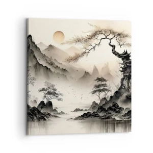 Lærredstryk - Billede på lærred - Orientens unikke charme - 70x70 cm