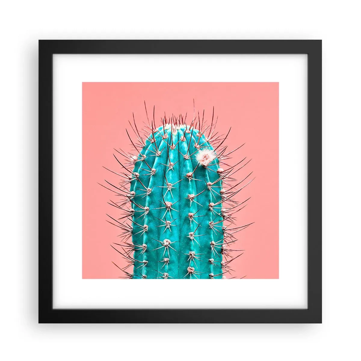 Plakat i sort ramme - Bare se - 30x30 cm