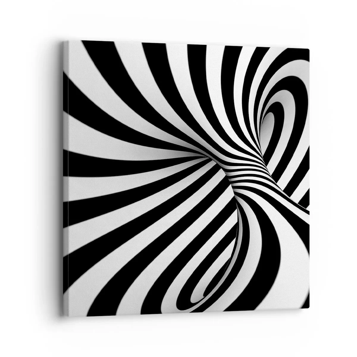 Lærredstryk - Billede på lærred - Sammensætning: dansende rum - 30x30 cm