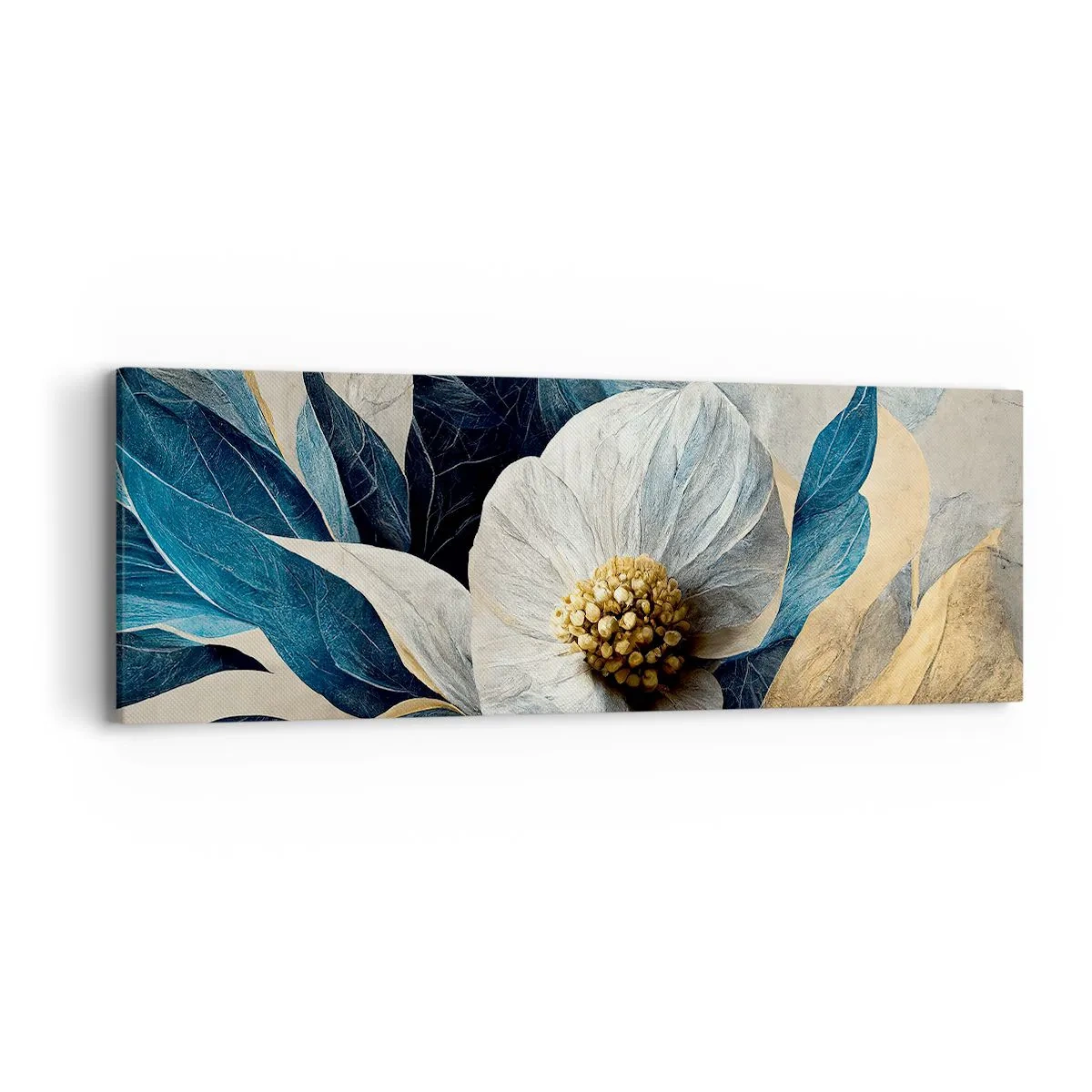 Lærredstryk - Billede på lærred - Har et hjerte af guld - 90x30 cm