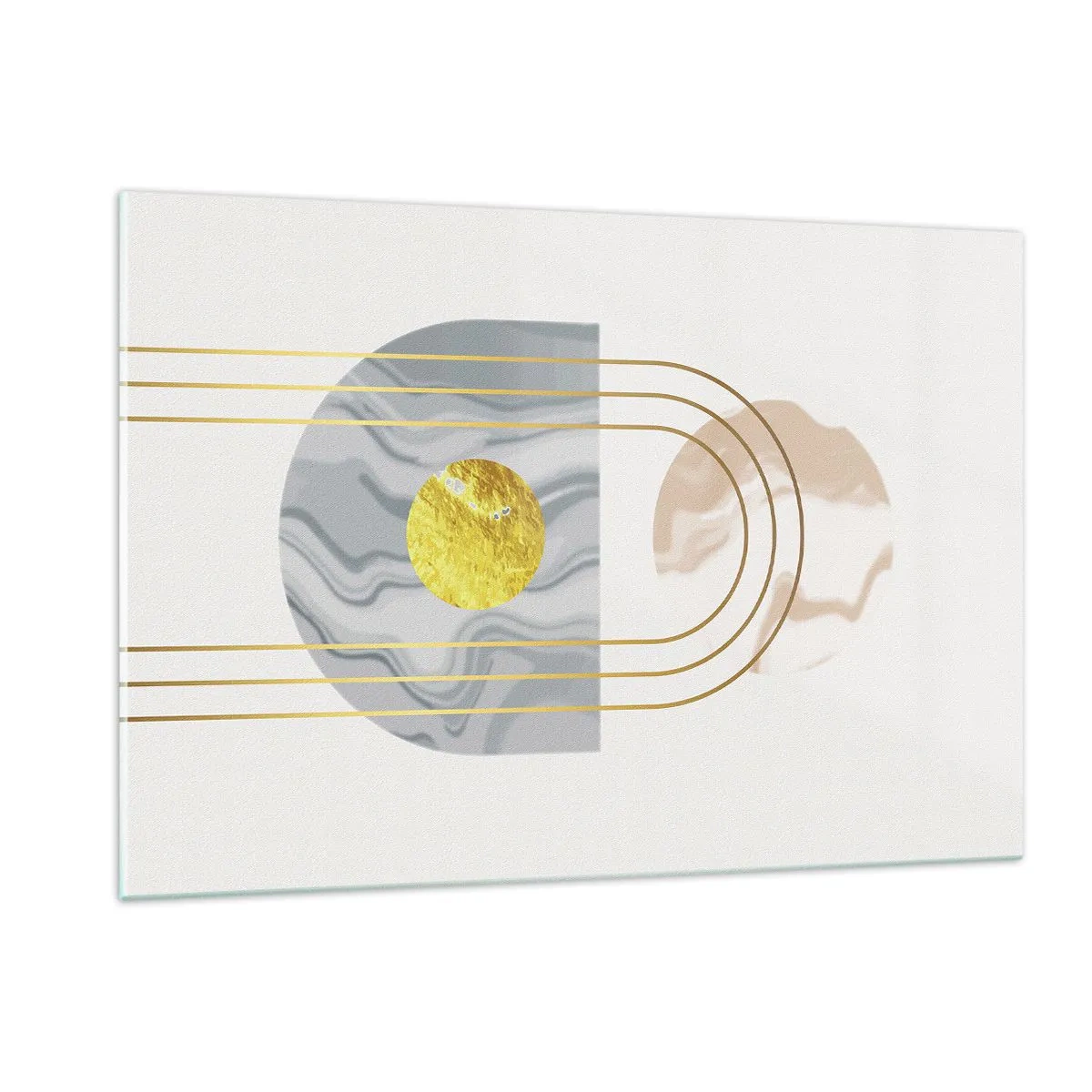 Billede på glas - Lysstyrke og udstråling - 120x80 cm