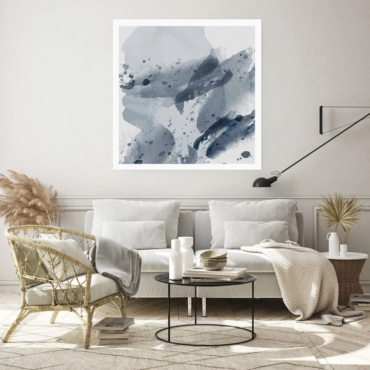 Plakat - En undersøgelse af vandets natur - 40x40 cm