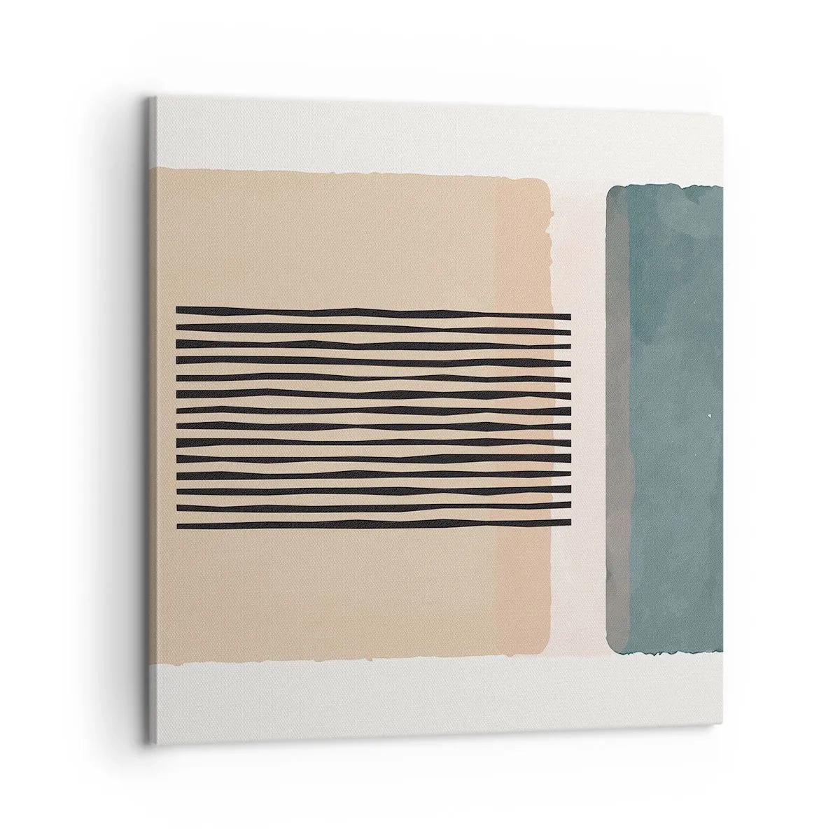 Lærredstryk - Billede på lærred - Alt er i god stand - 60x60 cm