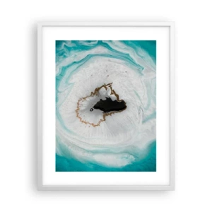 Plakat i hvid ramme - Kom indenfor - 40x50 cm