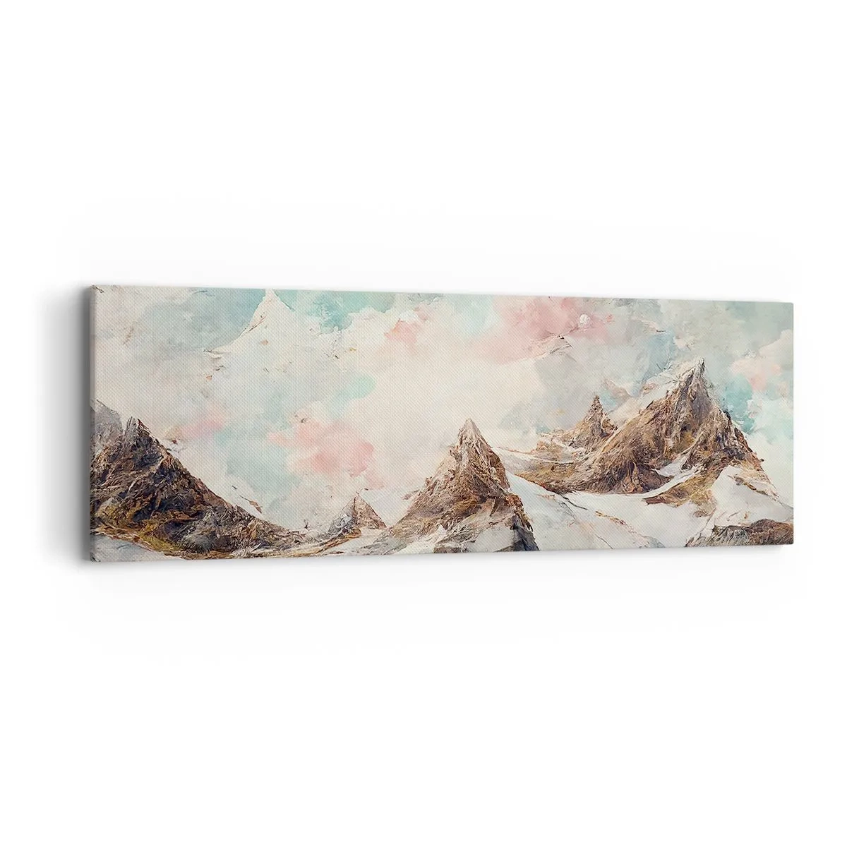 Lærredstryk - Billede på lærred - Stenede knive - 90x30 cm