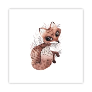 Plakat - Kun kærlighed - 30x30 cm