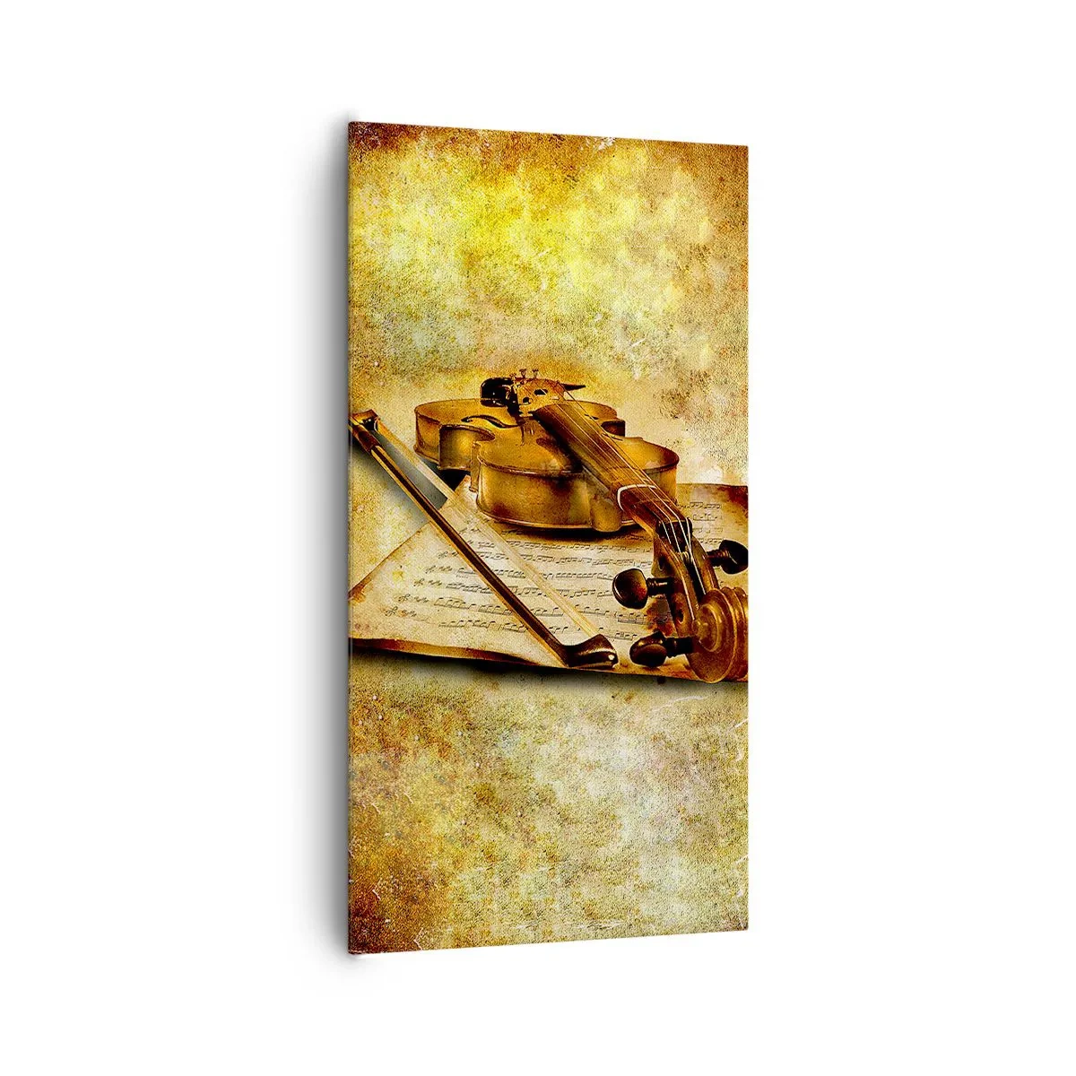 Lærredstryk - Billede på lærred - Virtuos søges omgående - 65x120 cm