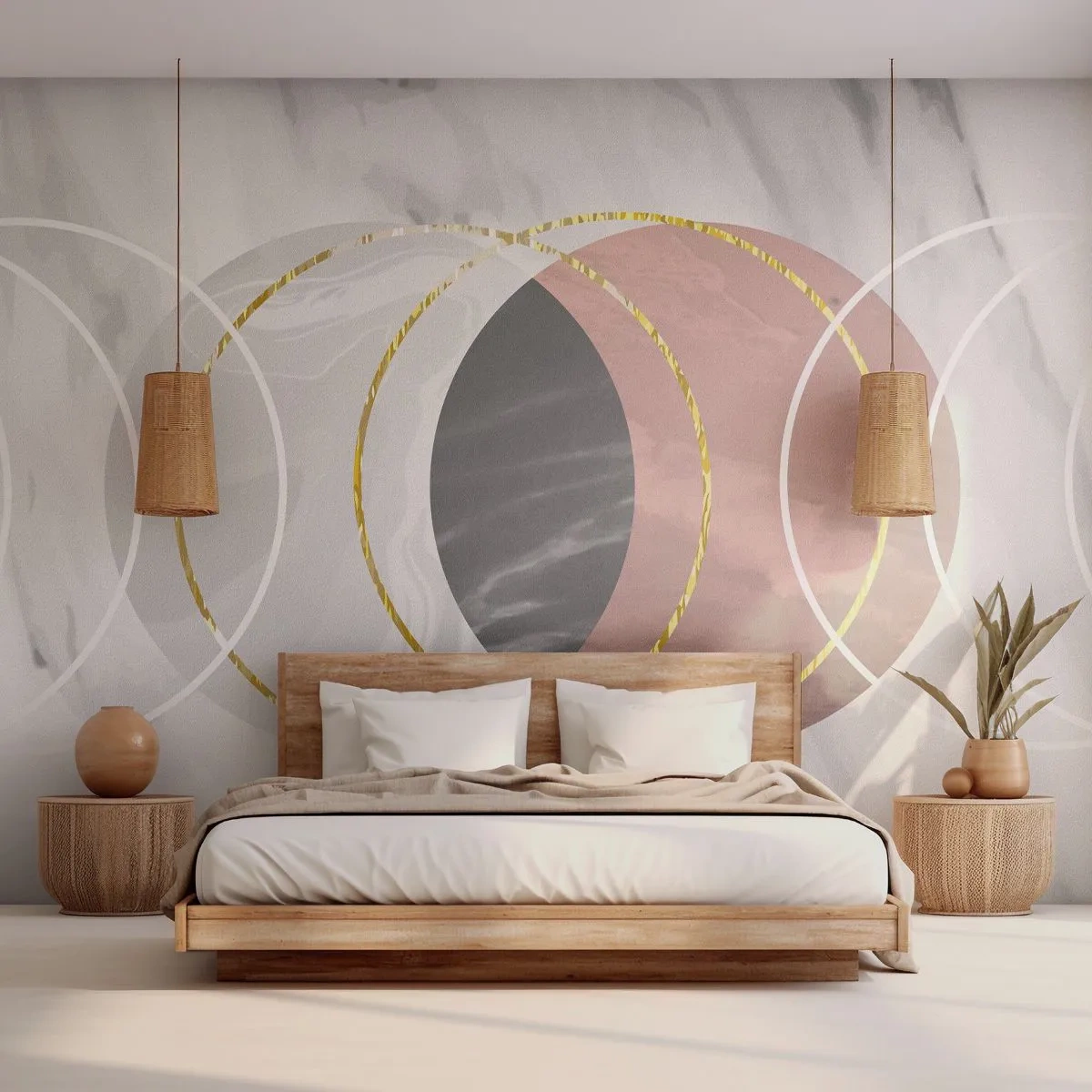 Fototapet Standard Eco - Sfærernes musik - Abstraktion, Stykke, Distrikter - 400x280 cm