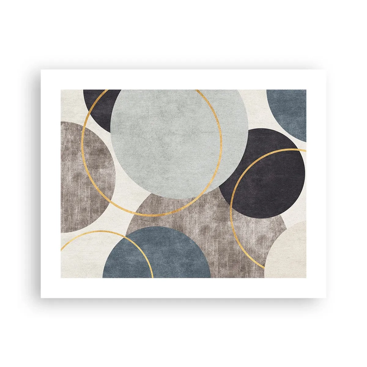 Plakat - Hjul efter hjul - 50x40 cm