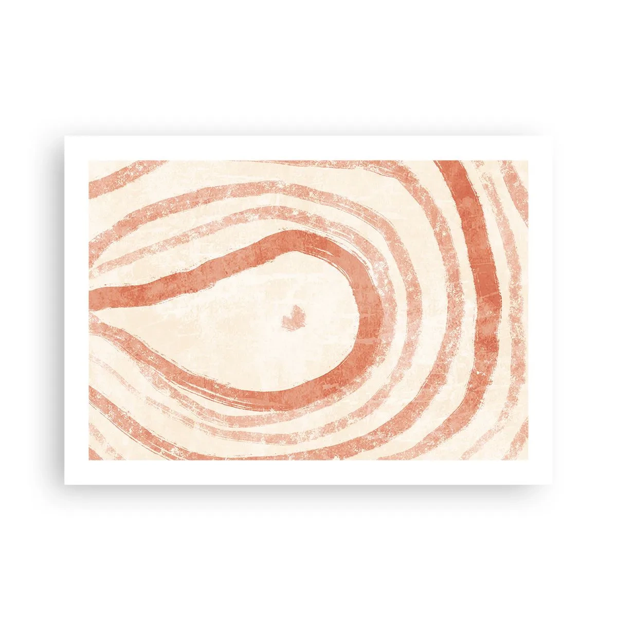 Plakat - Koralcirkler - komposition - 70x50 cm