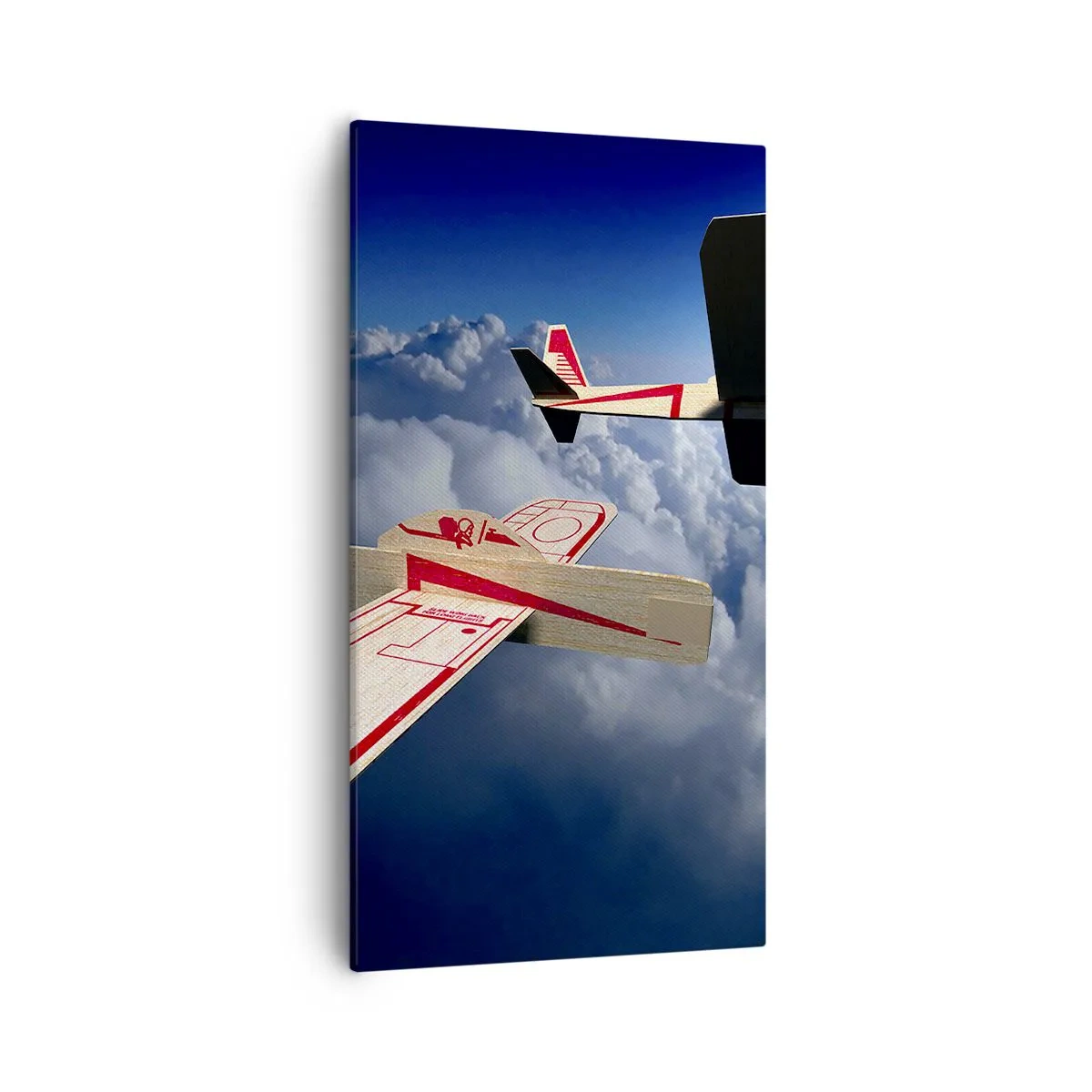 Lærredstryk - Billede på lærred - Endnu højere, endnu længere - 55x100 cm