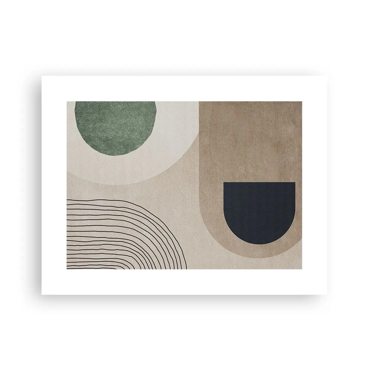 Plakat - Blidheden i en oval - 40x30 cm