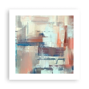 Plakat - At nå lyset - 40x40 cm