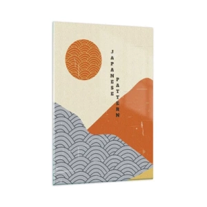 Billede på glas - I den japanske ånd - 80x120 cm