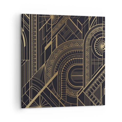 Lærredstryk - Billede på lærred - Koncepter, idéer, planer - 50x50 cm