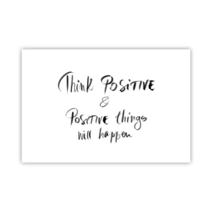 Plakat - Hvordan skal man leve? - 91x61 cm