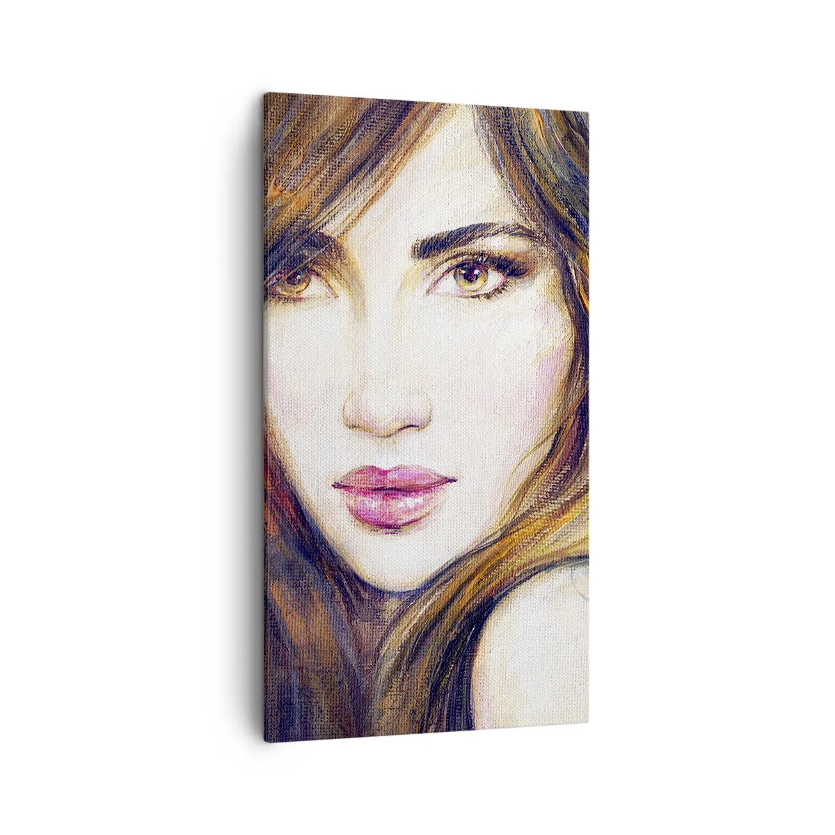 Lærredstryk - Billede på lærred - En øre for dine tanker - 45x80 cm