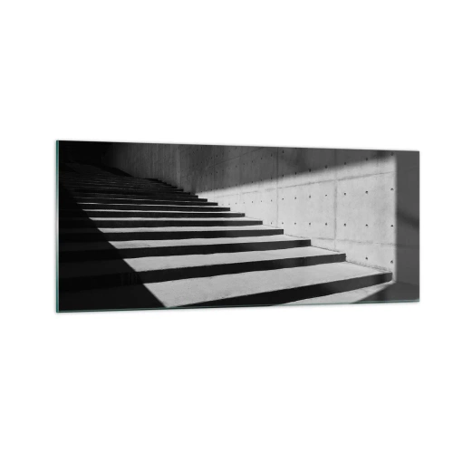 Billede på glas - Modernismens rå skønhed - 100x40 cm