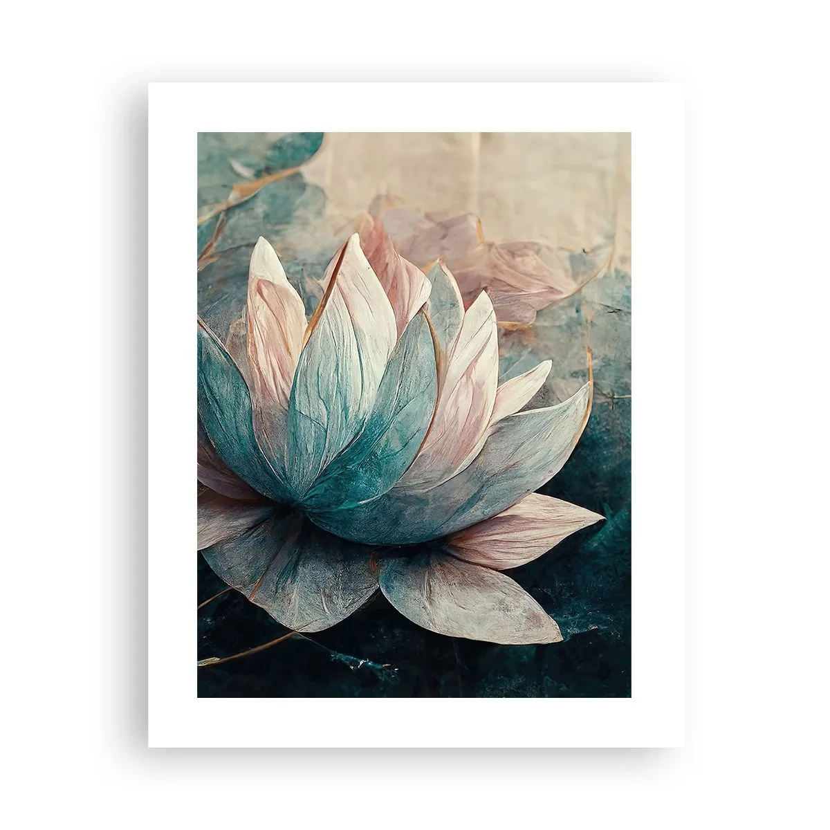 Plakat - Søens stjerner - 40x50 cm