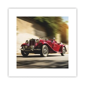 Plakat - Smukkere end Nike fra Samothrake - 30x30 cm