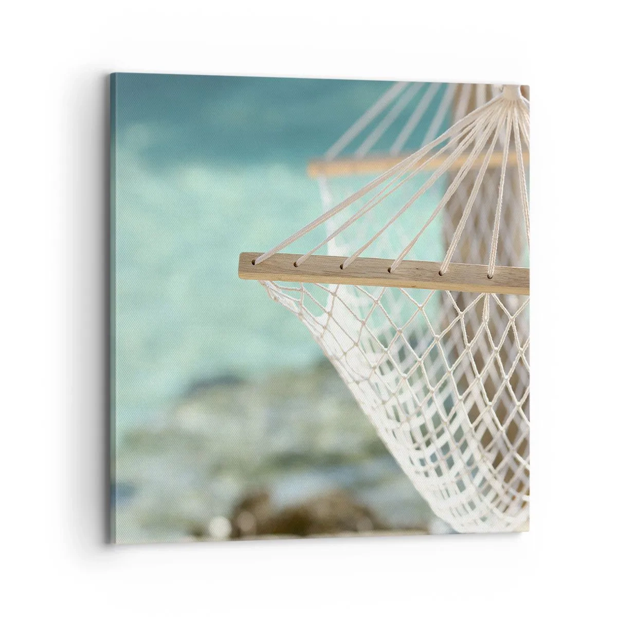 Lærredstryk - Billede på lærred - Tid til afslapning - 70x70 cm