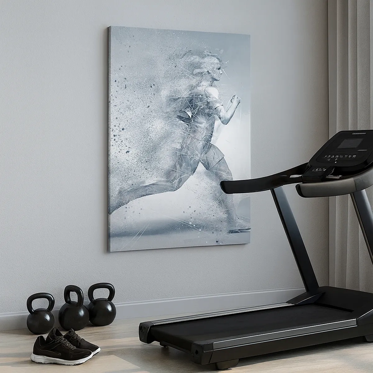 Lærredstryk - Billede på lærred - Krystalklar energi - 50x70 cm