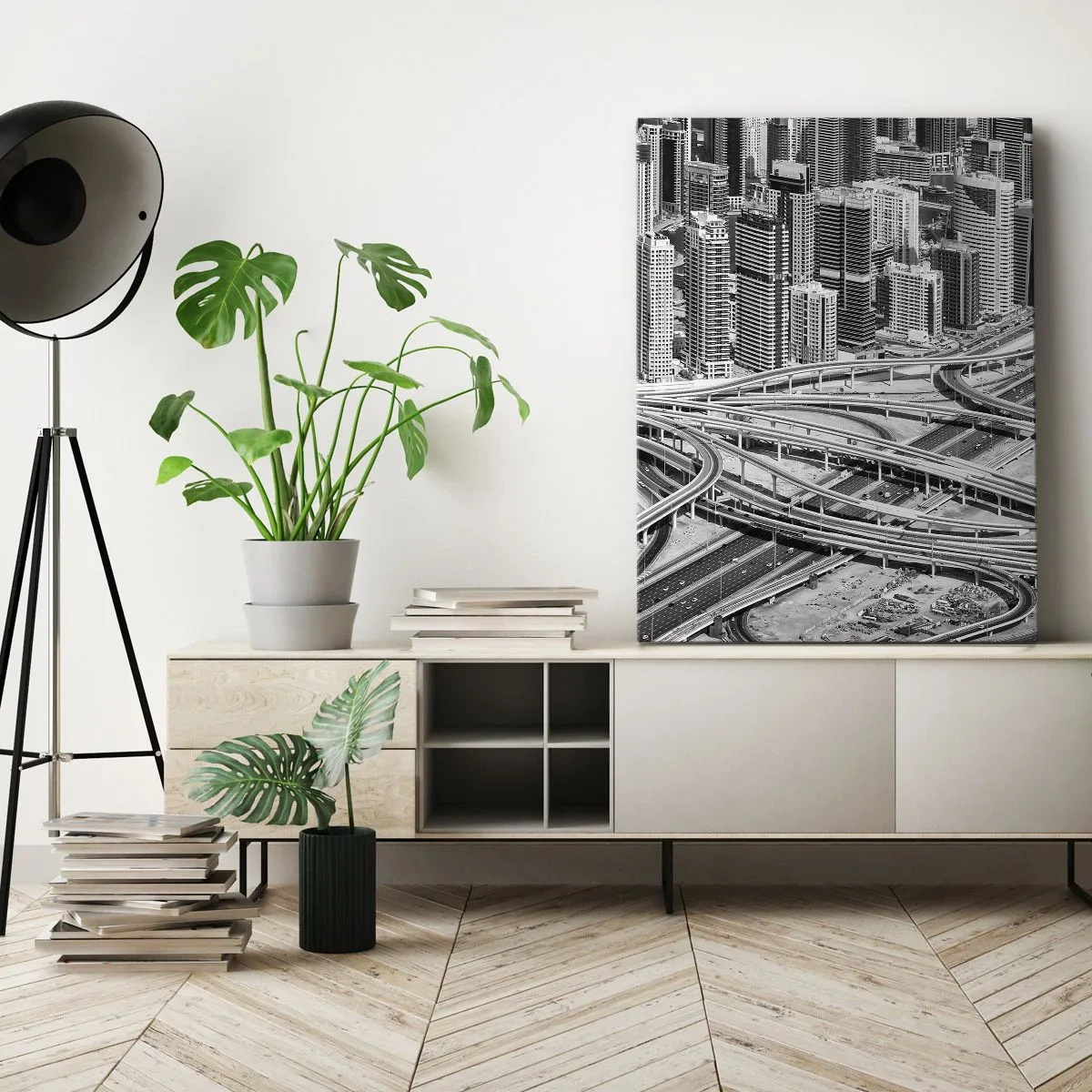 Lærredstryk - Billede på lærred - Dubai - den umulige by - 50x70 cm