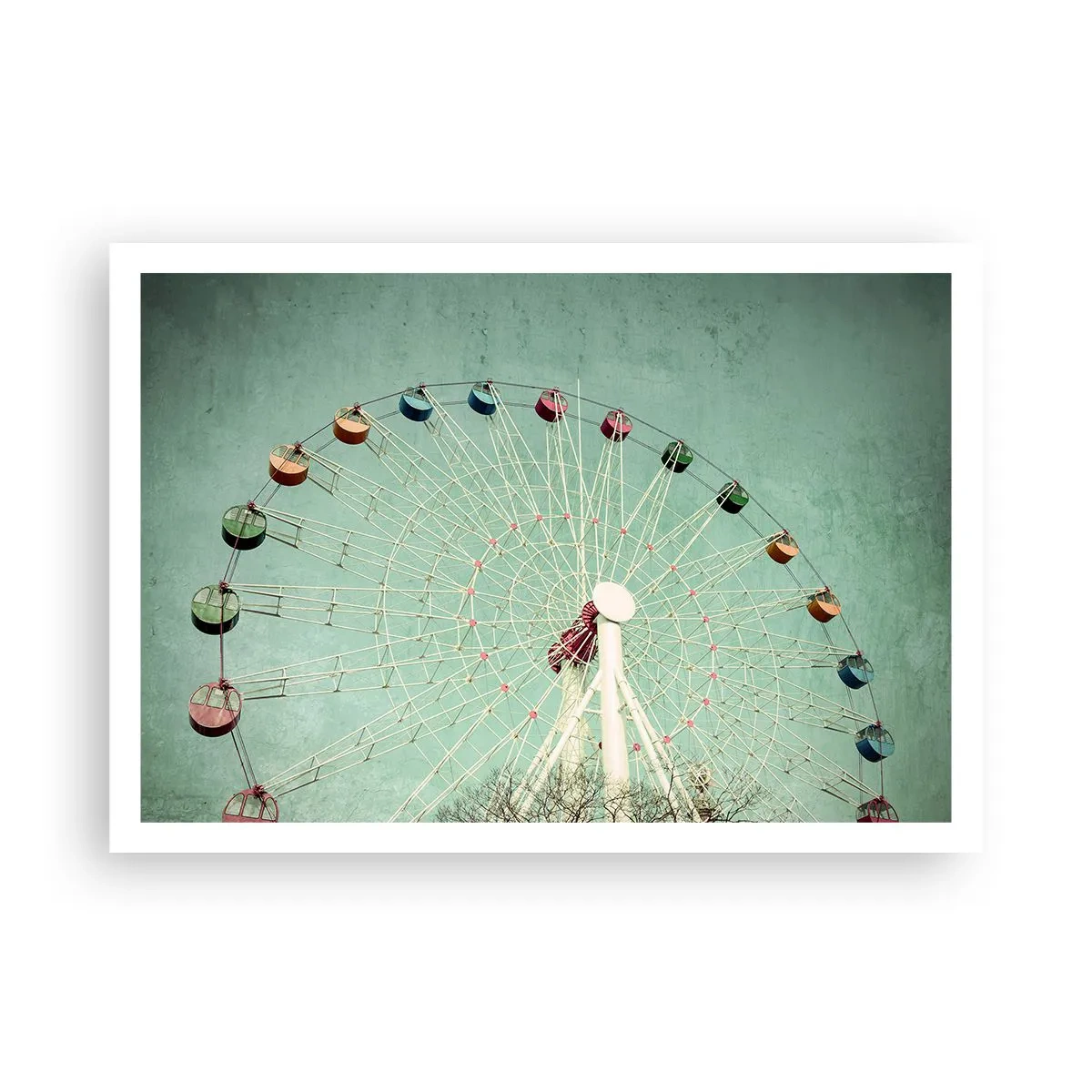 Plakat - Vi inviterer dig til at lege - 100x70 cm