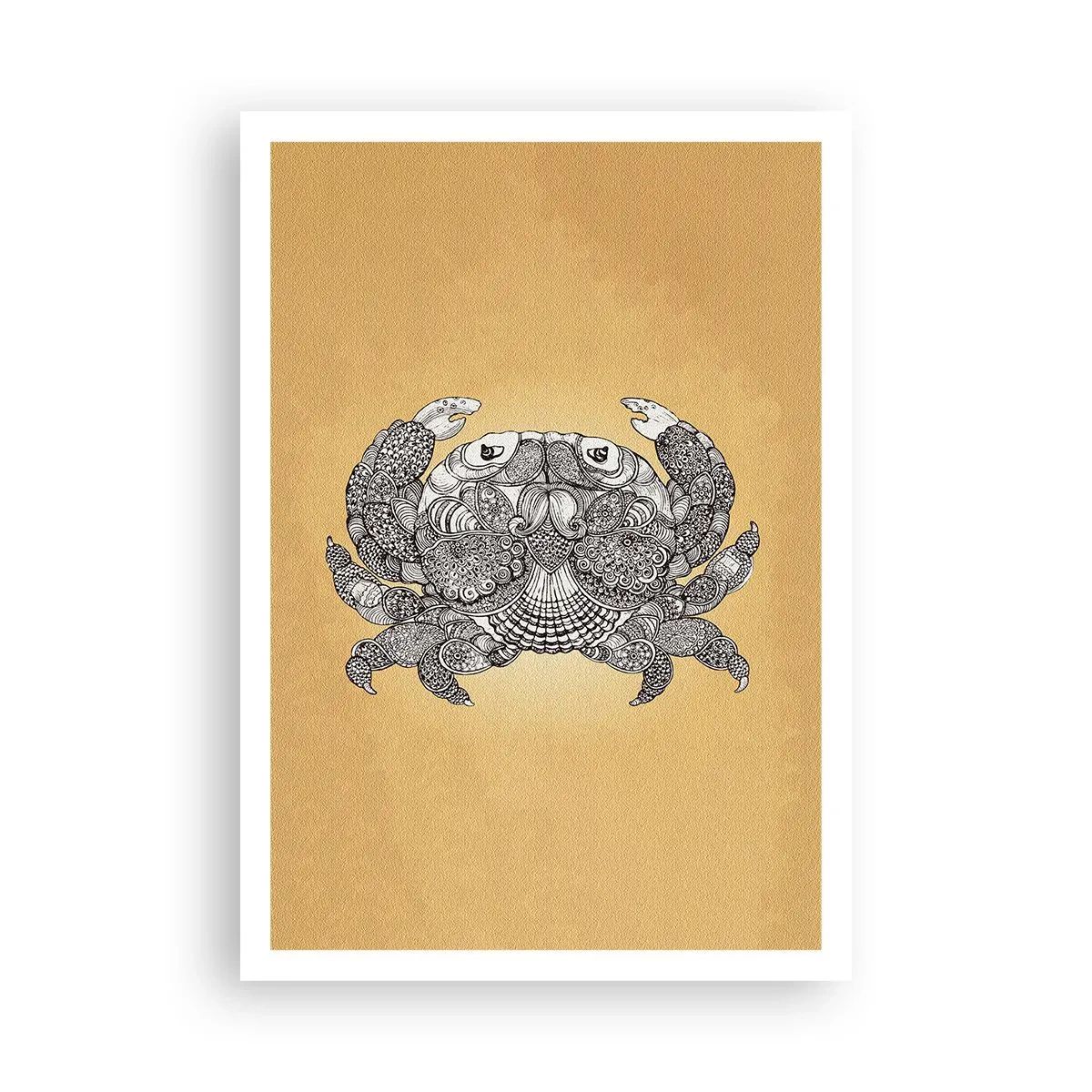 Plakat - Fortællinger om hr. krabbe - 70x100 cm